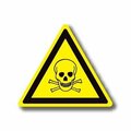 Ergomat 12in TRIANGLE SIGNS - Skull & Crossbones DSV-SIGN 144 #1237 -UEN